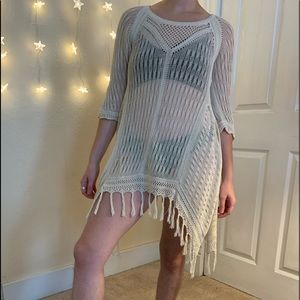 Knitted Beach Cover Up